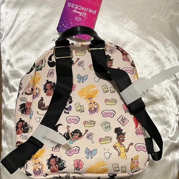 Disney Princess Mini-Backpack with Princess Characters - Picture 2 of 4